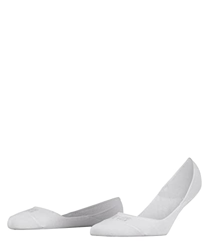 FALKE Damen Füßlinge Invisible Step Medium Cut Box W In Baumwolle unsichtbar einfarbig 1 Paar, Weiß White 2000, 37-38 von FALKE