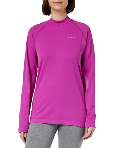 FALKE Damen Funktionsshirt Maximum Warm Trend, Funktionsmaterial, 1 Stück, Lila (Radiant Orchid 8692), L von FALKE