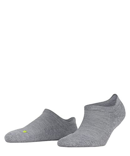 FALKE Damen Hausschuh-Socken Cool Kick W HP Weich atmungsaktiv schnelltrocknend rutschhemmende Noppen 1 Paar, Grau (Light Grey Melange 3775), 37-38 von FALKE