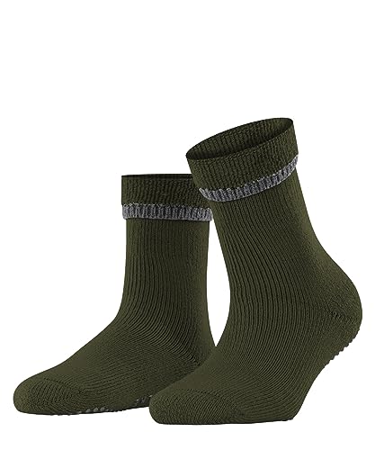 FALKE Damen Stoppersocken Cuddle Pads W HP Baumwolle rutschhemmende Noppen 1 Paar, Grün (Artichoke 7436), 35-38 von FALKE