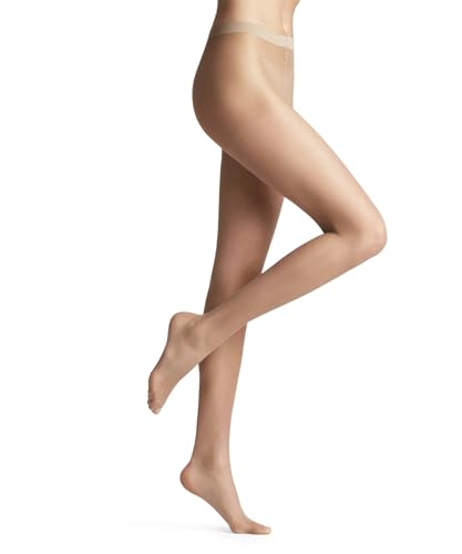 FALKE Damen Invisible Deluxe 8 DEN W TI Ultra-transparent einfarbig 1 Stück Strumpfhose, Hautfarben (Brasil 4679), S von FALKE
