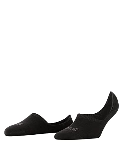 FALKE Damen Füßlinge Invisible Step High Cut W In Baumwolle unsichtbar einfarbig 1 Paar, Schwarz Black 3000, 35-36 von FALKE
