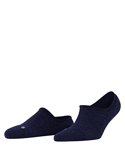FALKE Damen Füßlinge Keep Warm W In Wolle unsichtbar einfarbig 1 Paar, Blau Dark Sapphire 6278, 35-36 von FALKE