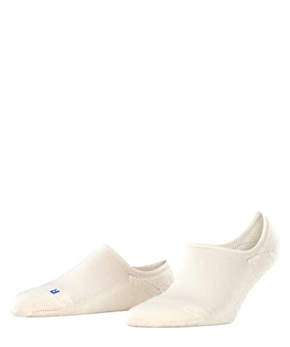 FALKE Damen Füßlinge Keep Warm W IN Wolle unsichtbar einfarbig 1 Paar, Weiß (Off-White 2040), 35-36 von FALKE