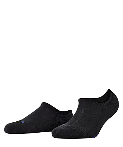 FALKE Damen Füßlinge Keep Warm W IN Wolle unsichtbar einfarbig 1 Paar, Schwarz (Black 3000), 37-38 von FALKE