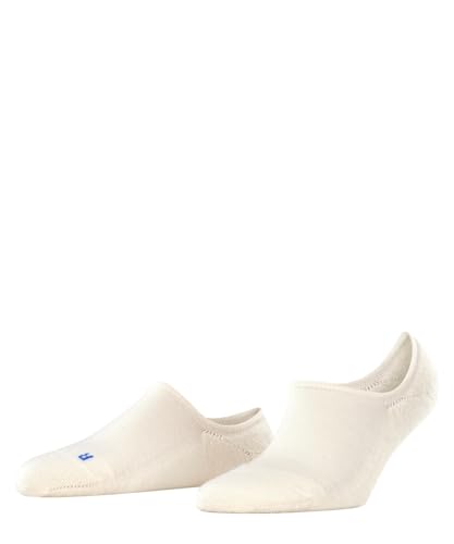 FALKE Damen Füßlinge Keep Warm W In Wolle unsichtbar einfarbig 1 Paar, Weiß Off-White 2040, 37-38 von FALKE