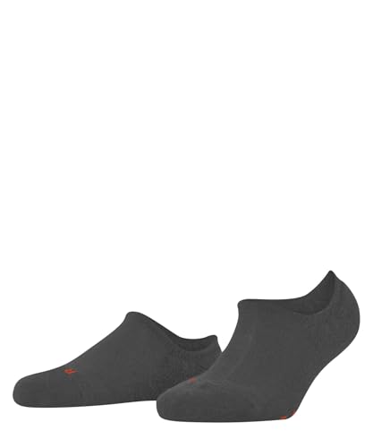 FALKE Damen Keep Warm W In Wolle unsichtbar einfarbig Füßlinge, Grau Flanell 3210, 35-36 von FALKE