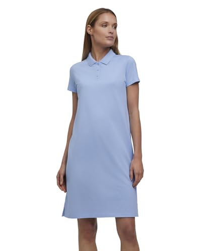 FALKE Damen Kleid Basic Pique Polo Dress W DR Baumwolle Kleid 1 Stück, Blau (Sky Blue 6807), XS von FALKE