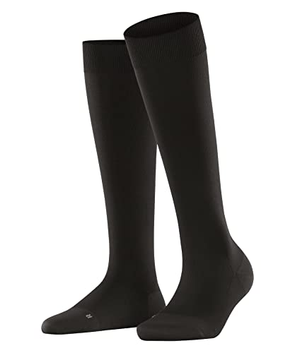 FALKE Damen Kniestrümpfe Energizer W KH Weiches Material mit Kompression 1 Paar, Braun (Dark Brown 5239) - Wadenumfang W2, 39-40 von FALKE