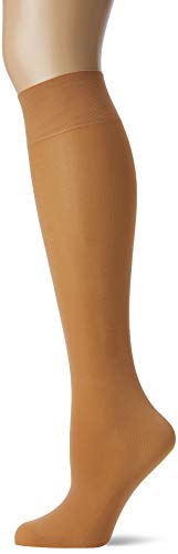 FALKE Damen Seidenglatt 40 DEN (D2) W KH Socken, Beige (Powder 4169), 35-38 (UK 2.5-5 Ι US 5-7.5) von FALKE