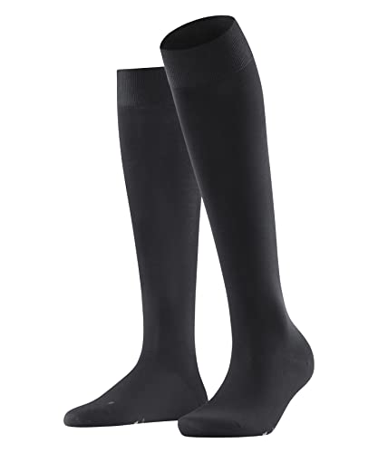 FALKE Damen Kniestrümpfe Vitalizer W Kh Baumwolle mit Kompression 1 Paar, Grau Anthracite 3599, 39-40 von FALKE