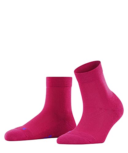 FALKE Damen Kurzsocken Cool Kick W SSO Weich atmungsaktiv schnelltrocknend einfarbig 1 Paar, Rosa (Gloss 8550), 37-38 von FALKE