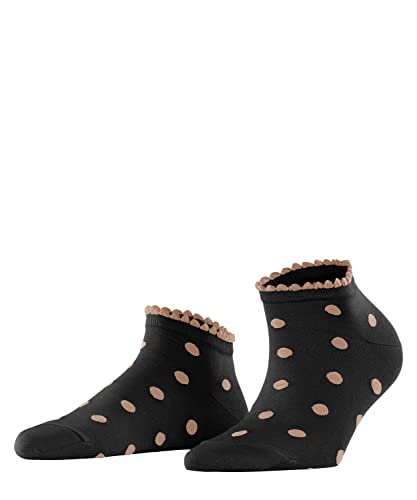 FALKE Damen Socken Lady Bug, Baumwolle, 1 Paar, Schwarz (Black 3000), 39-42 von FALKE