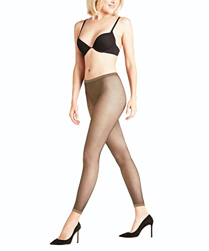 FALKE Damen Leggings Net W LE transparent gemustert 1 Stück, Beige (Powder 4169), M von FALKE