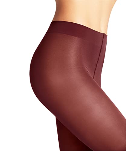 FALKE Damen Leggings Pure Matt 50 DEN W LE halb-blickdicht einfarbig 1 Stück, Rot (Rust 8214) neu - umweltfreundlich, S von FALKE