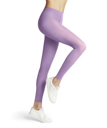 FALKE Damen Leggings Pure Matt 50 DEN W Le halb-Blickdicht einfarbig 1 Stück, Rosa Shell Pink 8045, L von FALKE