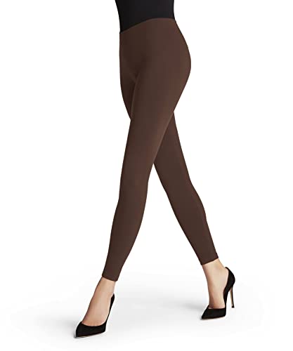 FALKE Damen Leggings Seamless Fein blickdicht einfarbig 1 Stück, Braun (Brandy 5167), XL von FALKE