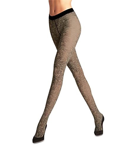 FALKE Damen Strumpfhose Moulding, Fein 40 DEN, 1 Stück, Grün (Desert 7530), S von FALKE