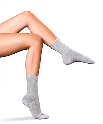 FALKE Damen Socken No. 1 W SO Kaschmir einfarbig 1 Paar, Grau (Marengo 3391), 41-42 von FALKE