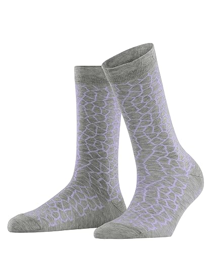 FALKE Damen Socken Pebble, Baumwolle, 1 Paar, Grau (Anthracite Melange 3089), 39-42 von FALKE