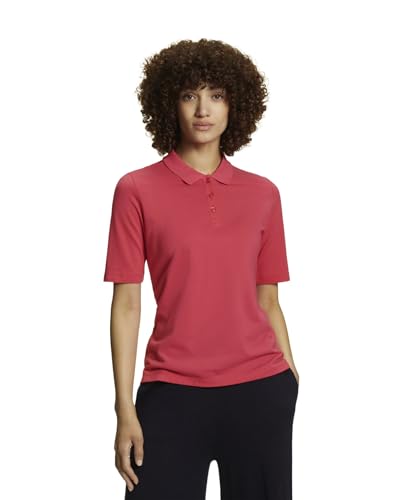 FALKE Damen Polohemd Basic Pique Polo W Pl Baumwolle weich hautfreundlich bequem sehr leicht 1 Stück, Lila Fuchsia 8856, L von FALKE