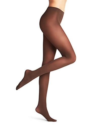 FALKE Damen Strumpfhose Pure Matt 50 DEN W Ti halb-blickdicht einfarbig 1 Stück, Braun Brenda 5179, M von FALKE