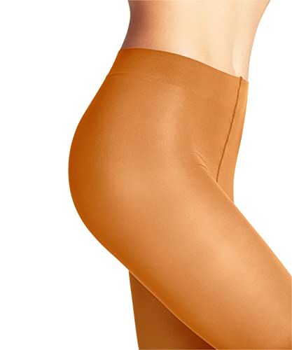 FALKE Damen Leggings Pure Matt 50 DEN W LE halb-blickdicht einfarbig 1 Stück, Orange (Toskana 1470) neu - umweltfreundlich, M von FALKE