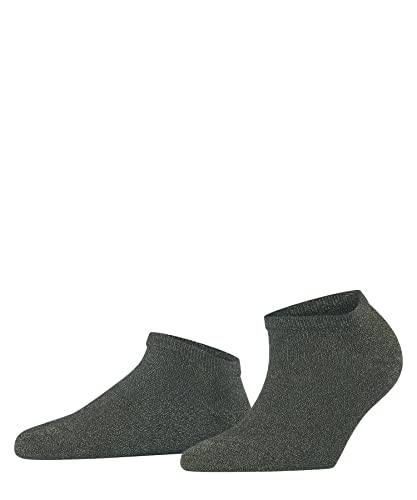 FALKE Damen Sneakersocken Shiny W Sn Lyocell kurz einfarbig 1 Paar, Grau Flint Grey 3640, 35-38 von FALKE