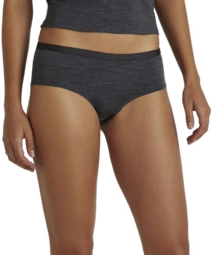 FALKE Damen Slip Daily ClimaWool W Bhp Wolle Lyocell schnelltrocknend 1 Stück, Grau Dark Grey Heather 3278, XXL von FALKE