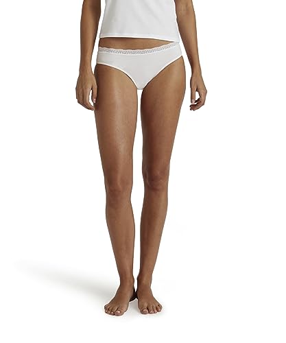 FALKE Damen Slip Daily Lace W BX Baumwolle atmungsaktiv 1 Stück, Weiß (White 2000), S von FALKE