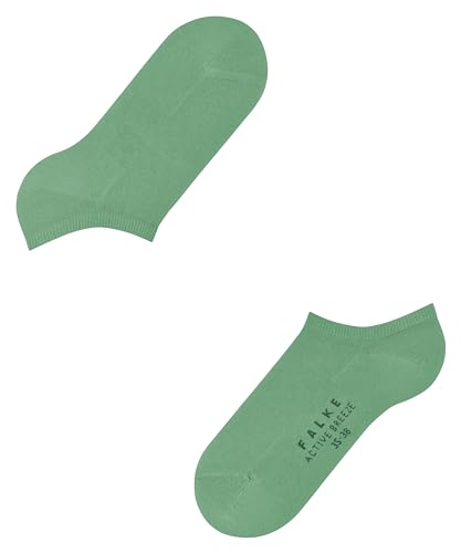 FALKE Damen Sneakersocken Active Breeze W SN Lyocell kurz einfarbig 1 Paar, Grün (Nettle 7447) neu - umweltfreundlich, 39-42 von FALKE