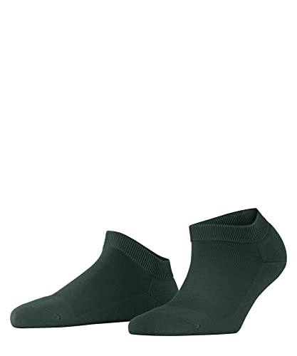 FALKE Damen Sneakersocken ClimaWool W Sn Wolle Lyocell kurz einfarbig 1 Paar, Grün Hunter Green 7441, 37-38 von FALKE