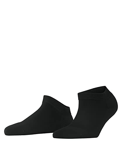 FALKE Damen Sneakersocken ClimaWool W Sn Wolle Lyocell kurz einfarbig 1 Paar, Schwarz Black 3000, 41-42 von FALKE