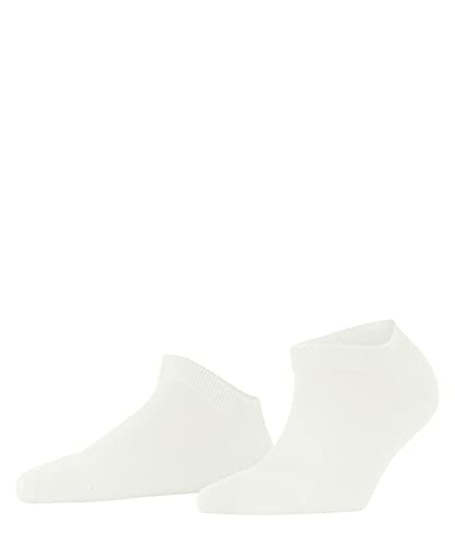 FALKE Damen Sneakersocken ClimaWool W Sn Wolle Lyocell kurz einfarbig 1 Paar, Weiß Off-White 2040, 37-38 von FALKE