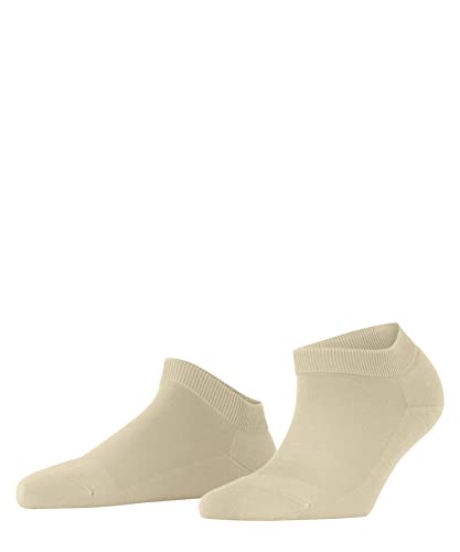 FALKE Damen Sneakersocken ClimaWool W Sn Wolle Lyocell kurz einfarbig 1 Paar, Beige Cream 4011, 37-38 von FALKE