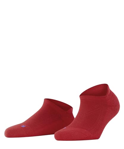 FALKE Damen Sneakersocken Cool Kick Sneaker W SN weich atmungsaktiv schnelltrocknend kurz einfarbig 1 Paar, Rot (Fire 8150), 35-36 von FALKE