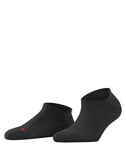 FALKE Damen Sneakersocken Cool Kick Sneaker W Sn weich atmungsaktiv schnelltrocknend kurz einfarbig 1 Paar, Grau Dark Grey 3970-O, 35-36 von FALKE