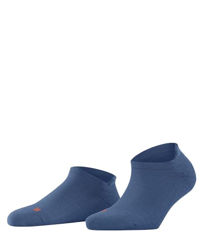 FALKE Damen Sneakersocken Cool Kick Sneaker W Sn weich atmungsaktiv schnelltrocknend kurz einfarbig 1 Paar, Blau Nautical 6531-O, 37-38 von FALKE