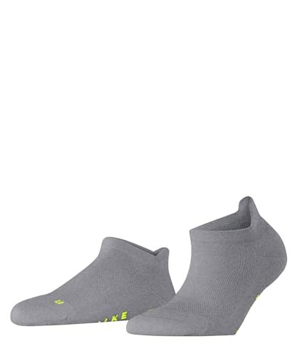 FALKE Damen Sneakersocken Cool Kick Sneaker W Sn weich atmungsaktiv schnelltrocknend kurz einfarbig 1 Paar, Grau Light Grey Melange 3775, 37-38 von FALKE