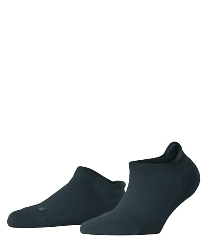 FALKE Damen Sneakersocken Cool Kick Sneaker W SN weich atmungsaktiv schnelltrocknend kurz gemustert 1 Paar, Grün (Mulberry 7448) - mit filigranem Muster, 37-38 von FALKE