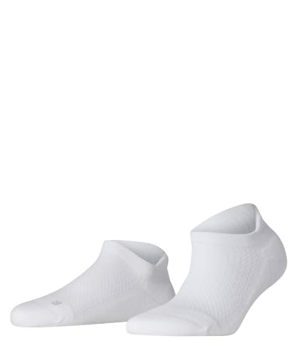 FALKE Damen Sneakersocken Cool Kick Sneaker W SN weich atmungsaktiv schnelltrocknend kurz einfarbig 1 Paar, Weiß (White 2000) - mit filigranem Muster, 35-36 von FALKE