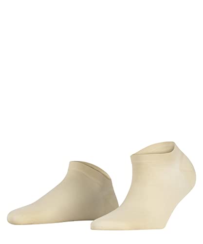 FALKE Damen Sneakersocken Fine Softness 50 DEN W SN Halb-Blickdicht kurz einfarbig 1 Paar, Beige (Cream 4019), 39-42 von FALKE
