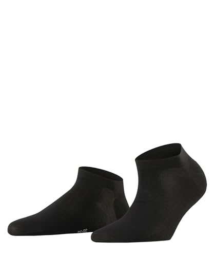 FALKE Damen Sneakersocken Fine Softness 50 DEN W Sn halb-blickdicht kurz einfarbig 1 Paar, Schwarz Black 3000, 35-38 von FALKE