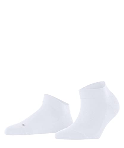 FALKE Damen Sneakersocken Sensitive London W Sn Baumwolle kurz einfarbig 1 Paar, Weiß White 2000, 35-38 von FALKE