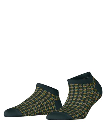 FALKE Damen Sneakersocken Vibrant Boost W Sn Lyocell kurz gemustert 1 Paar, Grün Mulberry 7448, 39-42 von FALKE