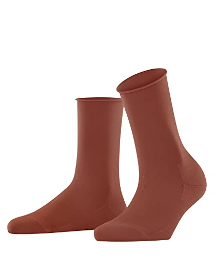 FALKE Damen Socken Active Breeze W SO Lyocell einfarbig 1 Paar, Rot (Papaya 8785) neu - umweltfreundlich, 35-38 von FALKE