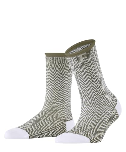 FALKE Damen Socken Active Breeze W So Lyocell einfarbig 1 Paar, Grün Crocodile 7503 Clean Break, 39-42 von FALKE