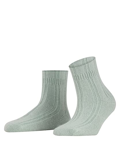 FALKE Damen Socken Bedsock W Hp Angorawolle dick gemustert 1 Paar, Grün Peppermint 7792, 39-42 von FALKE