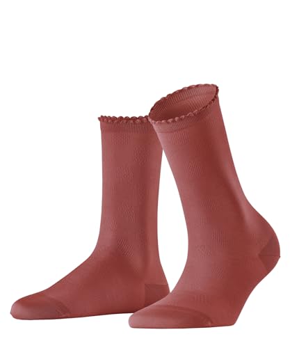 FALKE Damen Socken Bold Dot W So Baumwolle einfarbig 1 Paar, Rot Lobster 8862, 35-38 von FALKE