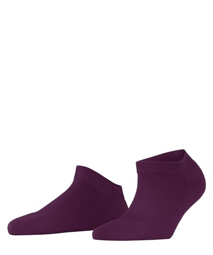 FALKE Damen Socken ClimaWool W SN Lyocell Schurwolle kurz einfarbig 1 Paar, Lila (Hibiscus 8807), 39-40 von FALKE